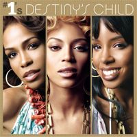 Destiny's Child's final album, #1's (2005). Beyoncé Knowles (middle of the three)