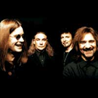 From left to right: Ozzy Osbourne, Bill Ward, Tony Iommi, Geezer Butler