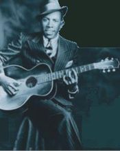 Robert Johnson, a Delta blues singer, is generally considered responsible for the standardization of the 12-bar blues.