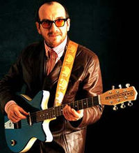 Elvis Costello in the mid-1990s.