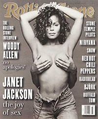 Jackson on the cover of Rolling Stone in 1993