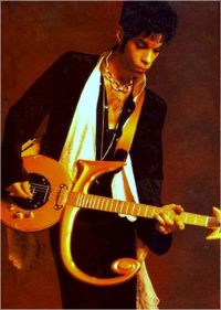 Prince's look, circa 1995.