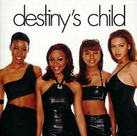 Destiny's Child's self-titled debut album (1998) (Knowles in the far right)