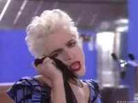 Madonna's "True Blue" music video.