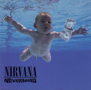 Nevermind album cover.  The baby pictured is Spencer Elden.