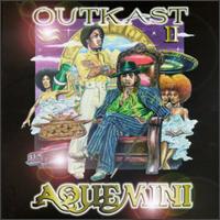 The cover to OutKast's landmark LP Aquemini (1998).