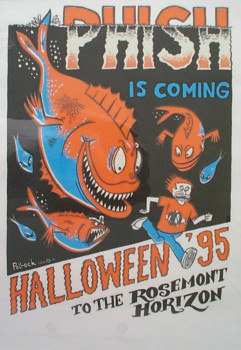 Poster for Phish's 1995 Halloween extravaganza