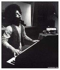 A young Prince composing in 1977