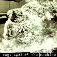 The photo cover of Rage's self-titled release from 1992. ThÃ­ch Quáº£ng Ä�á»©c, a Vietnamese Buddhist monk, burns himself to death in Saigon in 1963. ThÃ­ch was protesting the oppression of Buddhists led by U.S.-installed Prime Minister Ngo Dinh Diem's administration.